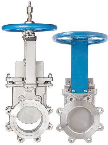 Metal seated knife gate valve 刀闸阀金属